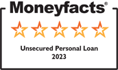 Brand Logo Moneyfacts Unsecured Personal Loan Star Rating 2023