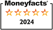 Brand Logo Moneyfacts Star Ratings 2024