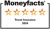 Brand Logo Moneyfacts Travel Insurance Star Ratings 2024