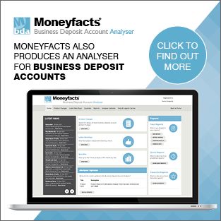 Moneyfacts Business Deposit Account Analyser Banner Advert