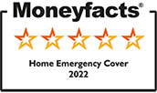 Brand Logo Moneyfacts Home Emergency Cover Star Rating 2022