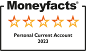 Brand Logo Moneyfacts Personal Current Account Star Rating 2023