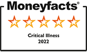 Brand Logo Moneyfacts Critical Illness Star Rating 2022
