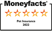 Brand Logo Moneyfacts Pet Insurance Star Rating 2022