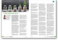 Investment Life & Pensions Moneyfacts Example of an Editorial Double Page Spread