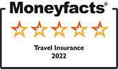 Brand Logo Moneyfacts Travel Insurance Star Rating 2022