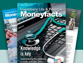 Investment Life & Pensions Moneyfacts Magazine Link to Sample Edition Image