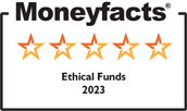 Brand Logo Moneyfacts Ethical Funds Star Rating 2023