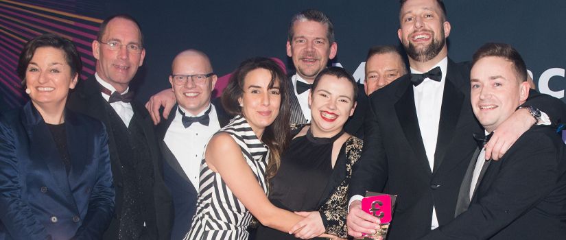 Banner Image of Guests at a Moneyfacts Consumer Awards Event