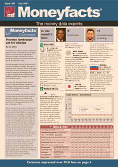 Moneyfacts Magazine Cover July 2021