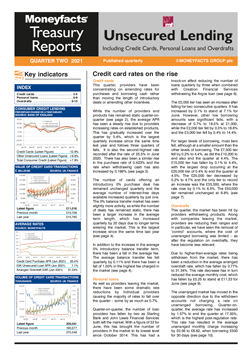 Unsecured Lending Treasury Report Q3 cover